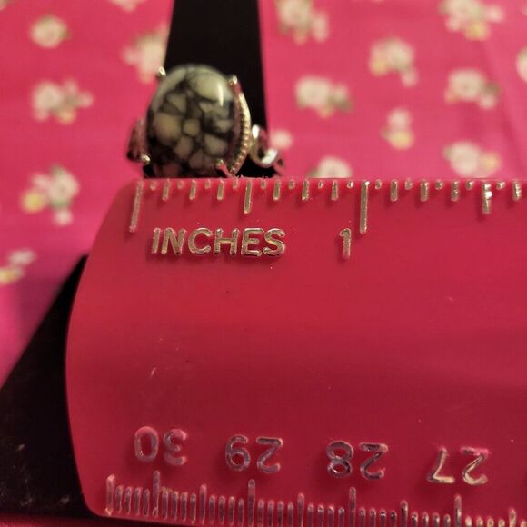 Austrian Pinolith Solitaire Ring - Picture 10 of 10